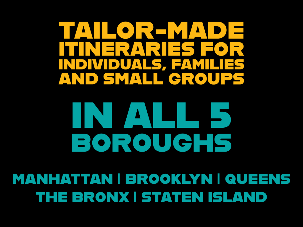 Explore and enjoy New York City like a local.
Tailor-made itineraries for individuals, families and small groups.
Ask for a custom tour that matches your real passions: architecture, history, art, movies, music, comics, tv series, food, shopping, sport.
DENIS SPEDALIERI, your tour guide in New York City.